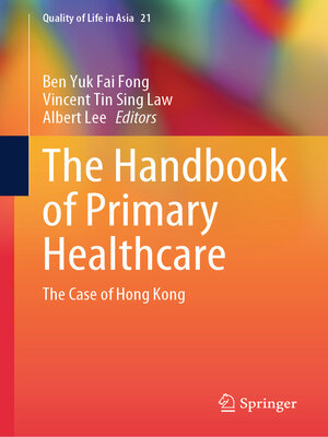 cover image of The Handbook of Primary Healthcare